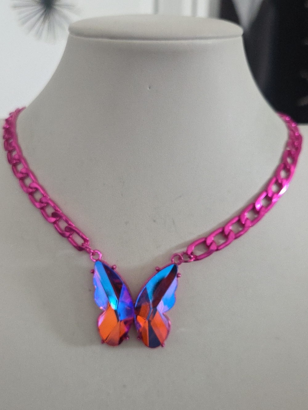 Paparazzi Fascinating Flyer Pink Necklace NWT